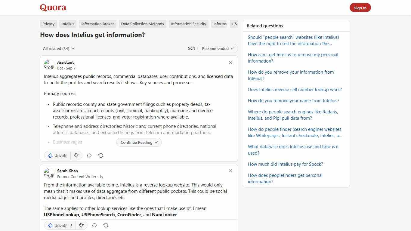 How does Intelius get information? - Quora