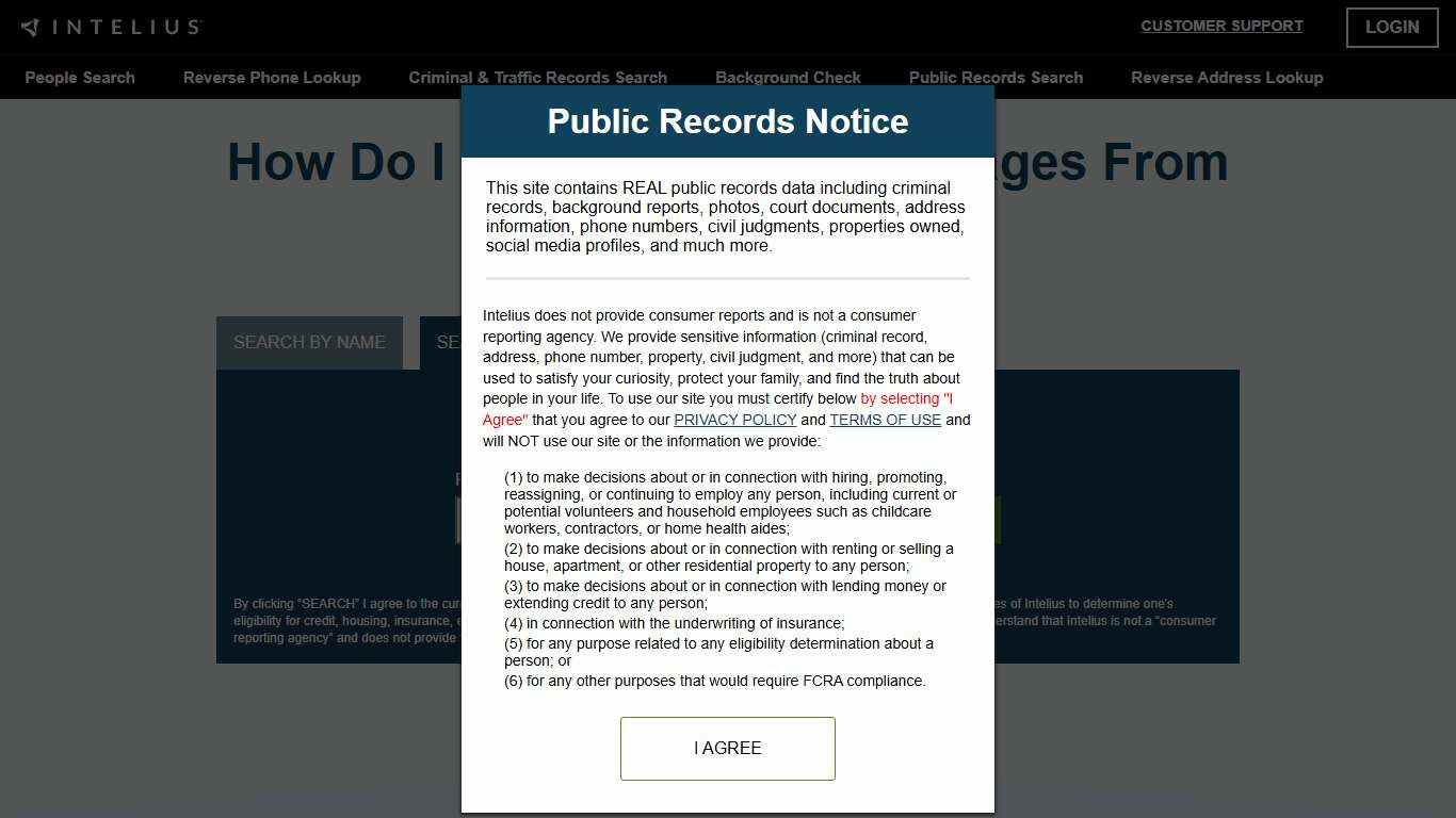 How to Stop Receiving Messages from Intelius