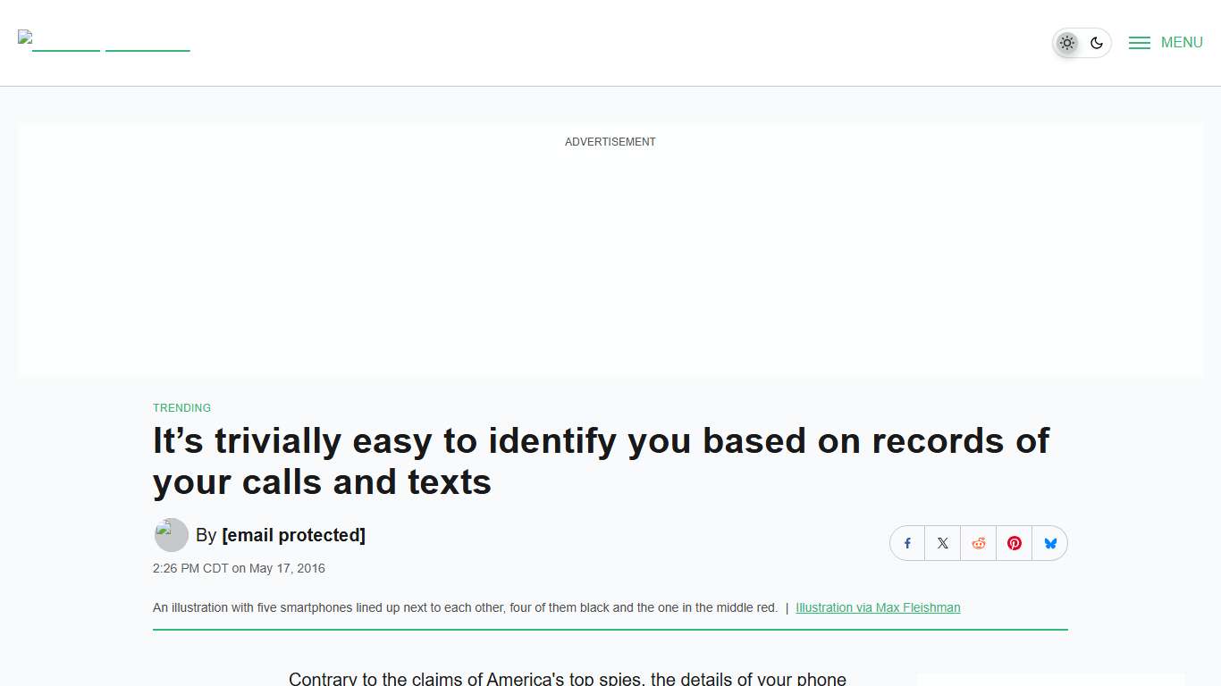 Study shows phone metadata is much more sensitive than top spies admit